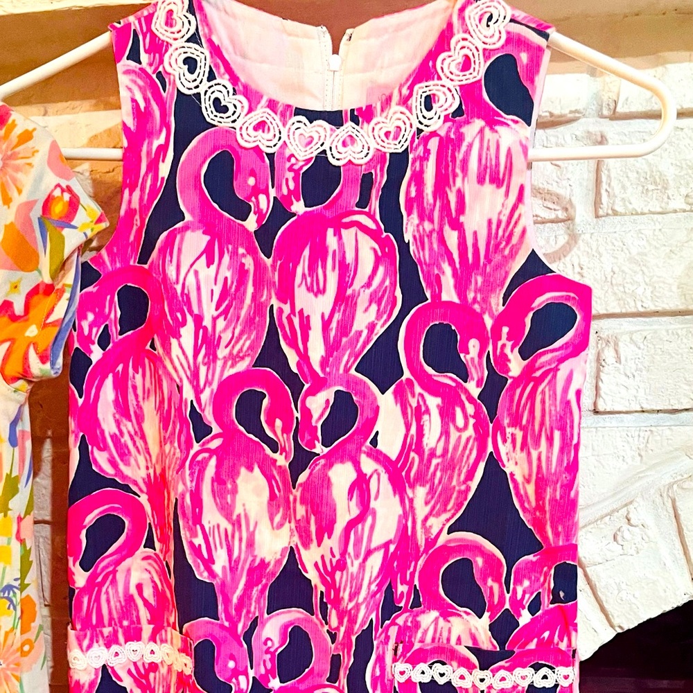 Lilly Pulitzer Flamingo Girl Dress